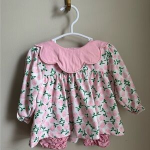 Pink and White Kids Matching Set